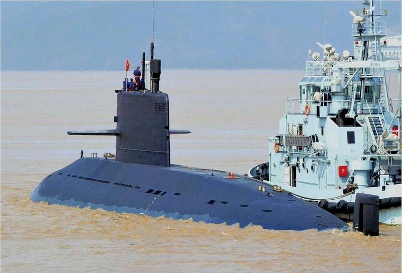 Китай провел испытания новой подводной лодки проекта Type 039A