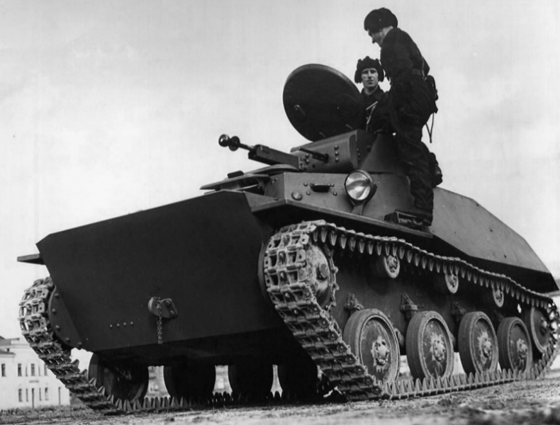  Tank T-40 of TTX, Video, A photo, Speed, armor