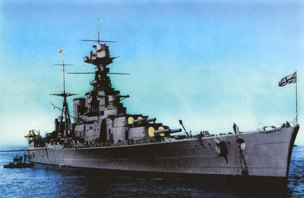 
		自己 - 二战时期的英国战列巡洋舰
