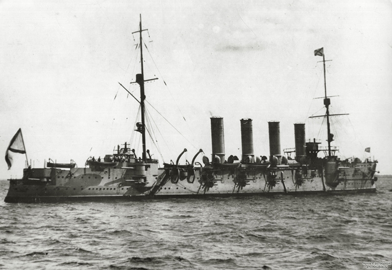 
		Gromoboй - armored cruiser of the Russian Imperial Navy