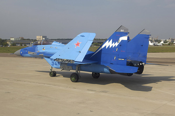 
		MiG-29K - carrier-based fighter
