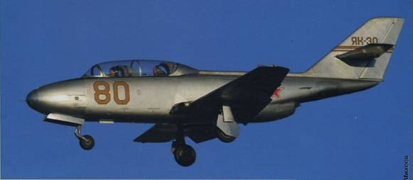  Yak-30发动机. 重量. 历史. 飞行范围. 实用的天花板