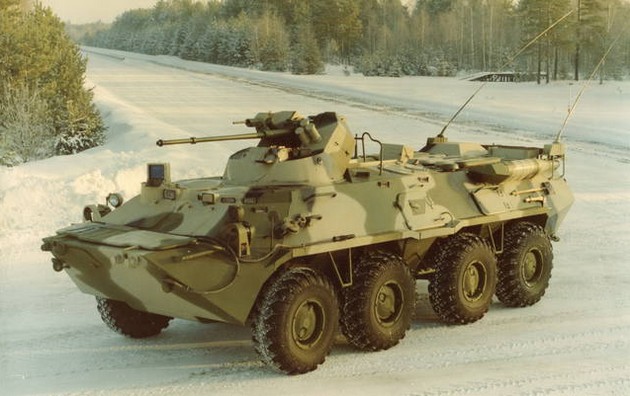 
		BRDM-3 - Armored reconnaissance and patrol vehicle
