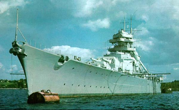 
		German battleship «Bismarck» - ship of World War II
