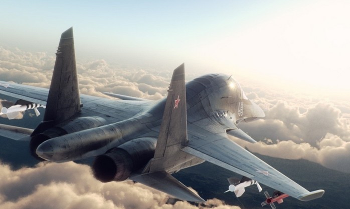  Dimensions du Su-34. Moteur. Le poids. Histoire. Gamme de vol. plafond pratique