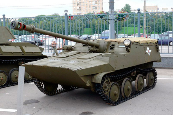 
		САУ АСУ-57 - самоходное орудие ВДВ калибр 57-мм