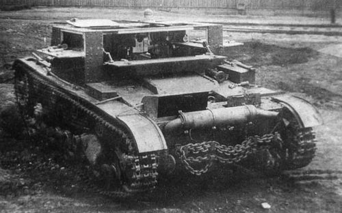 
		健康 AT-1 - 世界上第一辆火炮坦克