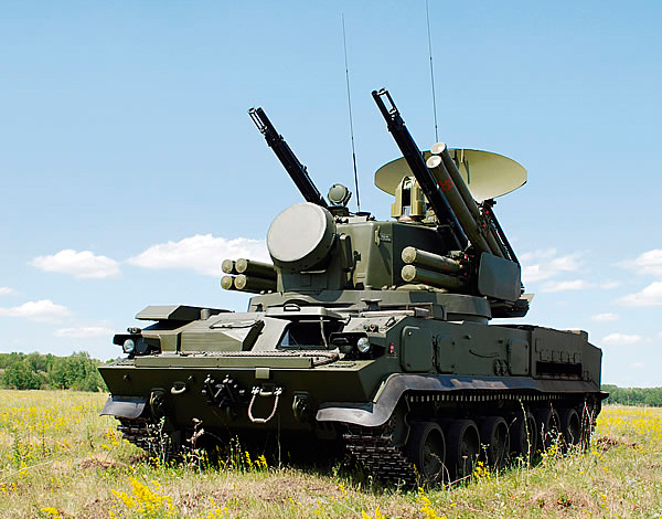 
		2S6M & quot; Tunguska-M" - antiaircraft gun-missile system