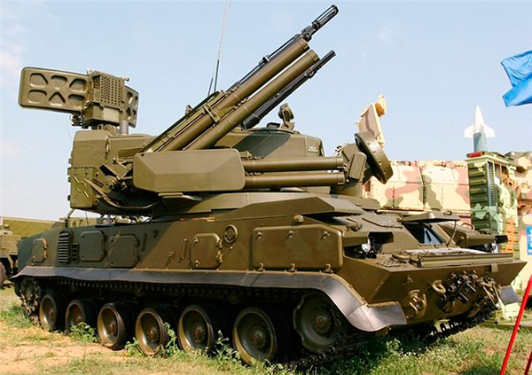 
		2С6М "Тунгуска-М" - зенитный пушечно-ракетный комплекс