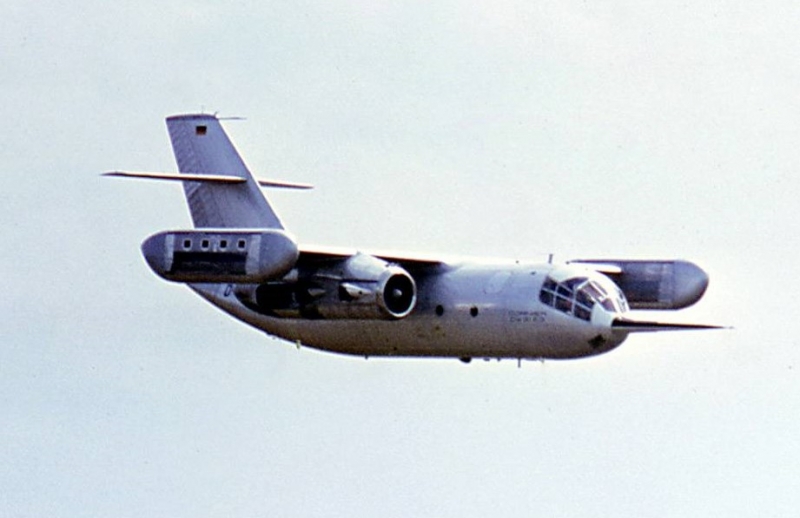 Dornier Do.31: транспортный самолёт вертикального взлёта и посадки 