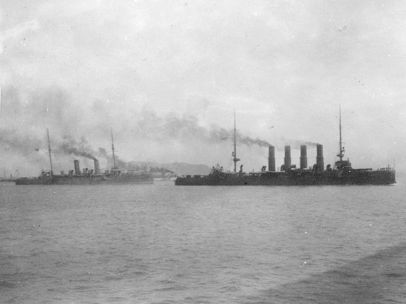
		Varègue - croiseur cuirassé de la marine impériale russe