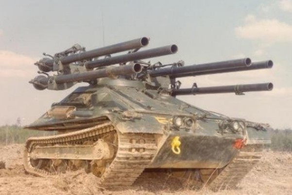 
		M50 «Ontos» - American multi-lateral SAU