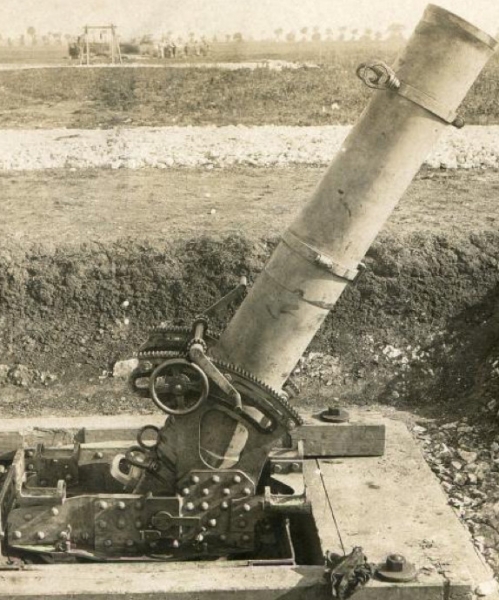 mortars: evolution of large caliber 
