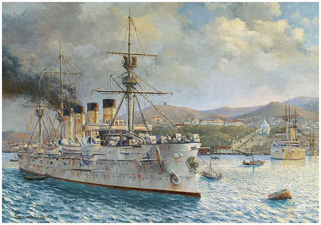 
		Russie - croiseur cuirassé de la marine impériale russe