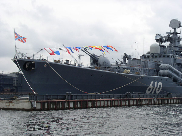 
		Эскадренный миноносец "Настойчивый" - флагман Балтийского флота