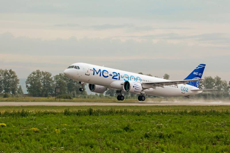 Второй МС-21-300 совершил беспосадочный полёт из Иркутска в Подмосковье