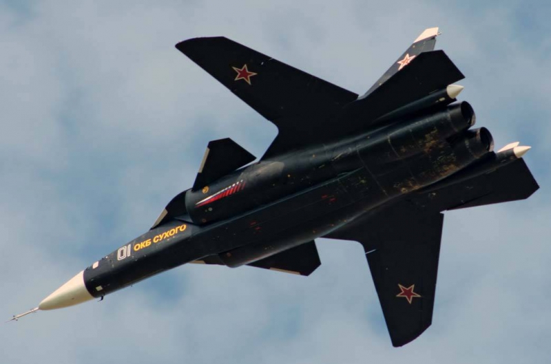  Su-47 Berkut Dimensions. Engine. The weight. story. Range of flight. Service ceiling