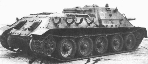 
		SAU SU-122 - self-propelled artillery mount gauge 122 mm
