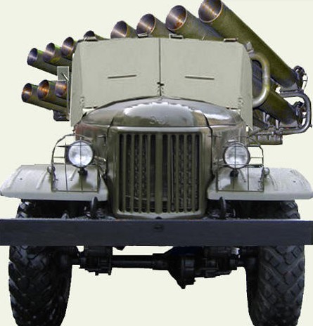 
		BM-14-16 - 140-毫米多管火箭炮
