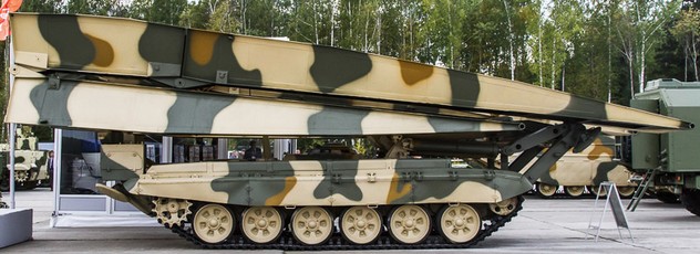  Armored vehicle launched bridge MTU-90M TTC, Video, A photo, Speed