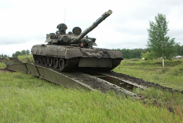  Armored vehicle launched bridge MTU-90M TTC, Video, A photo, Speed