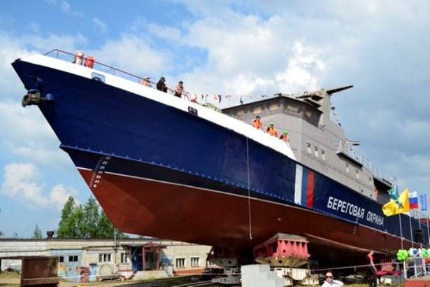 В Ярославле спущен на воду сторожевой корабль «Балаклава»