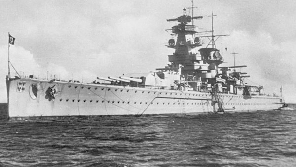 
		«Адмирал граф Шпее» - 二战德国战列舰