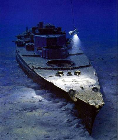 
		Немецкий линкор «Бисмарк» - 二战船