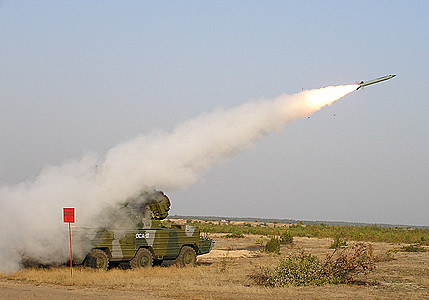 
		ЗРК "ОСА-АКМ" - зенитный ракетный комплекс