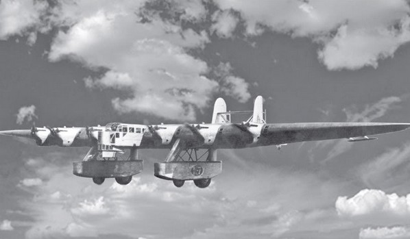  Dimensiones del avión gigante K-7. Motor. El peso. Historia. rango de vuelo