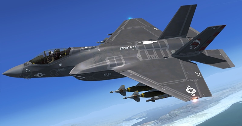  F-35 Lightning II Размеры. Двигатель. Вес. История. Дальность полета. Практический потолок