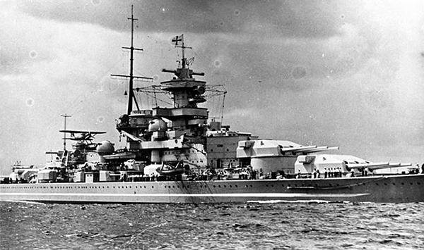 
		Gneisenau - Cuirassé allemand type "Scharnhorst""