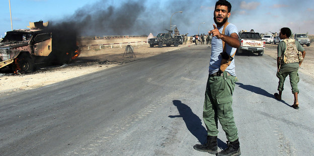 Tageszeitung: В Ливии разворачивается битва за нефть 