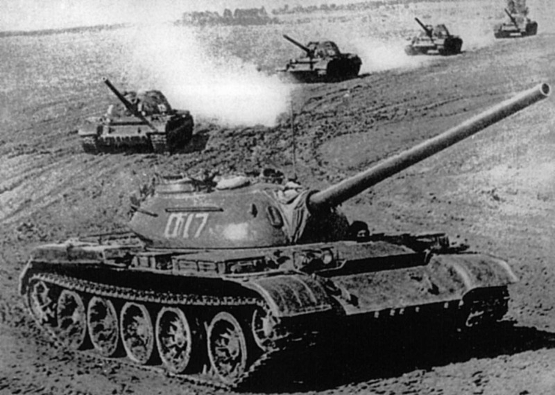 Sowjetischer Grundpanzer Tanks Konstruktionsspielzeug kleine Armee Panzer T-54 