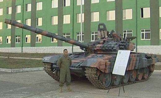 Эксперт сравнил грузинские Т-72SIM-1 и украинские Т-80