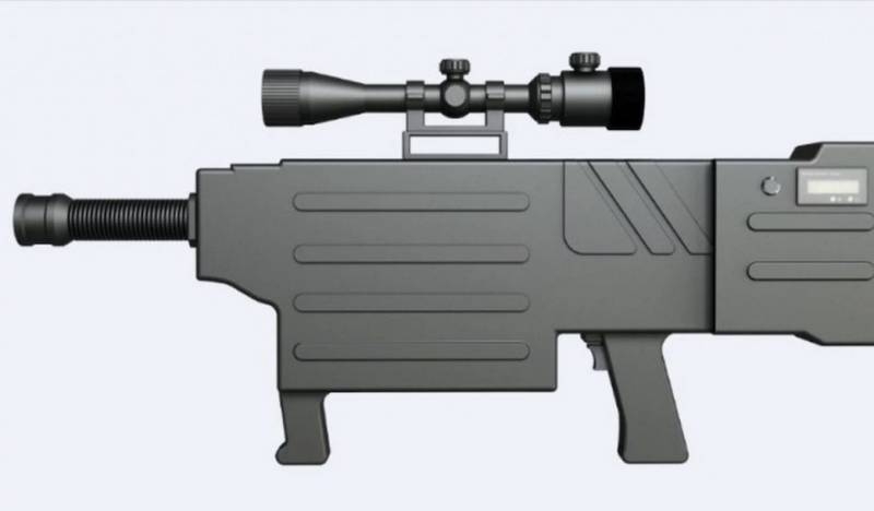 Китай показал оружие будущего: лазерную винтовку ZKZM-500