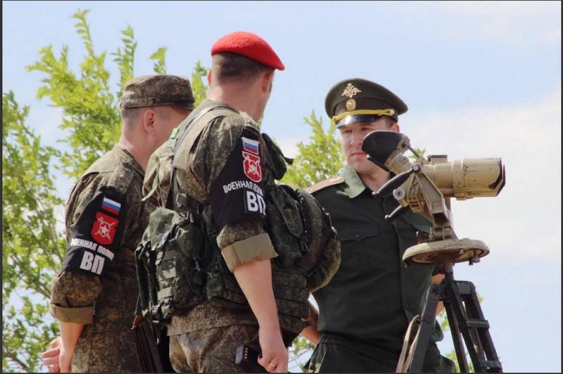 На полигоне Тоцкое прошли масштабные учения военной полиции
