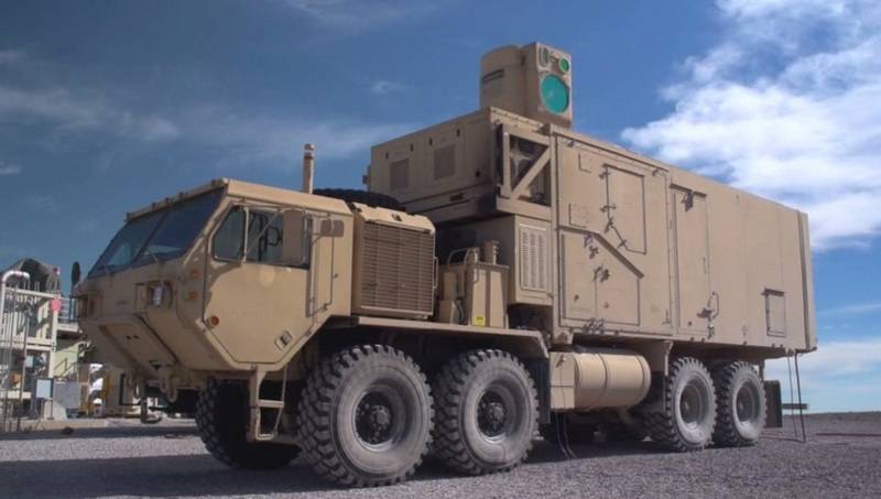 Пентагон ожидает получить к 2020 году полнофункциональный "лазерный грузовик"