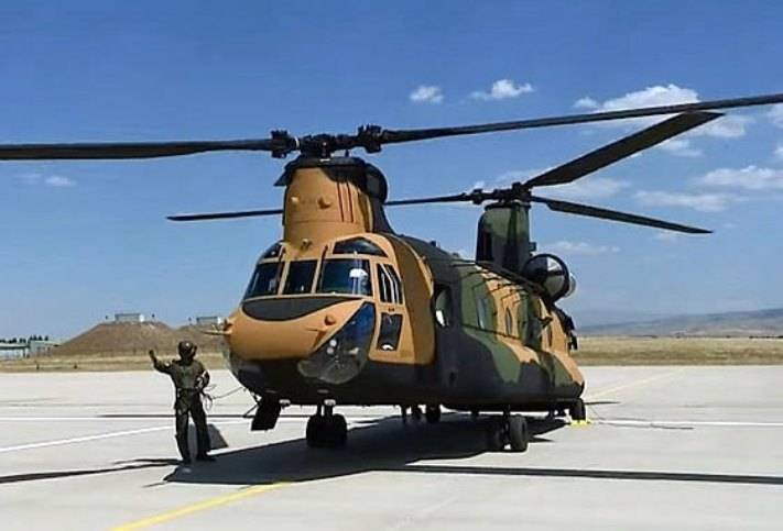 ВС Турции начали приёмку второй партии вертолётов «Чинук»