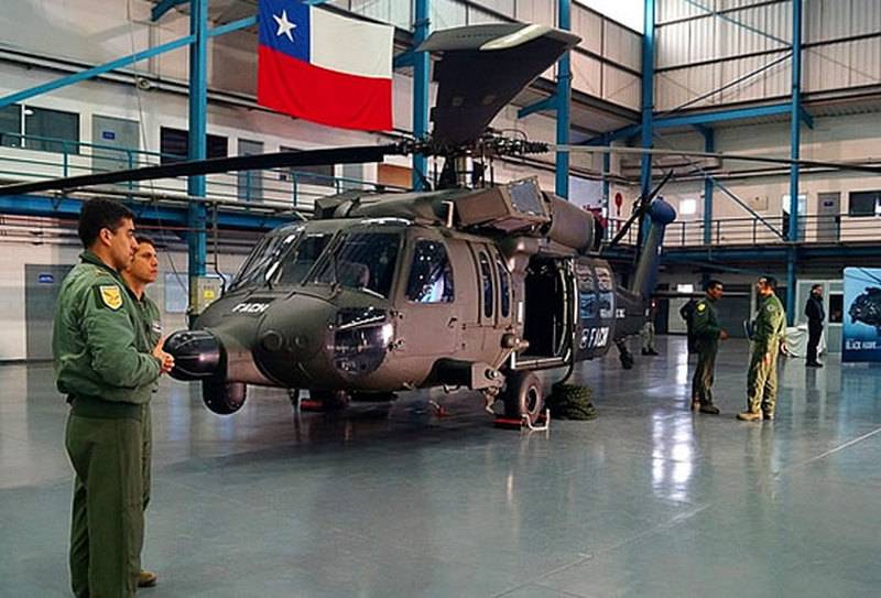 Sikorsky в Южной Америке. Чили вооружается "Блэк Хоками"