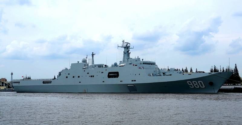 ВМС Китая получили пятый УДК проекта 071. Ещё два строятся