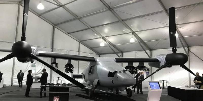 Bell Helicopter представил ударный конвертоплан V-247
