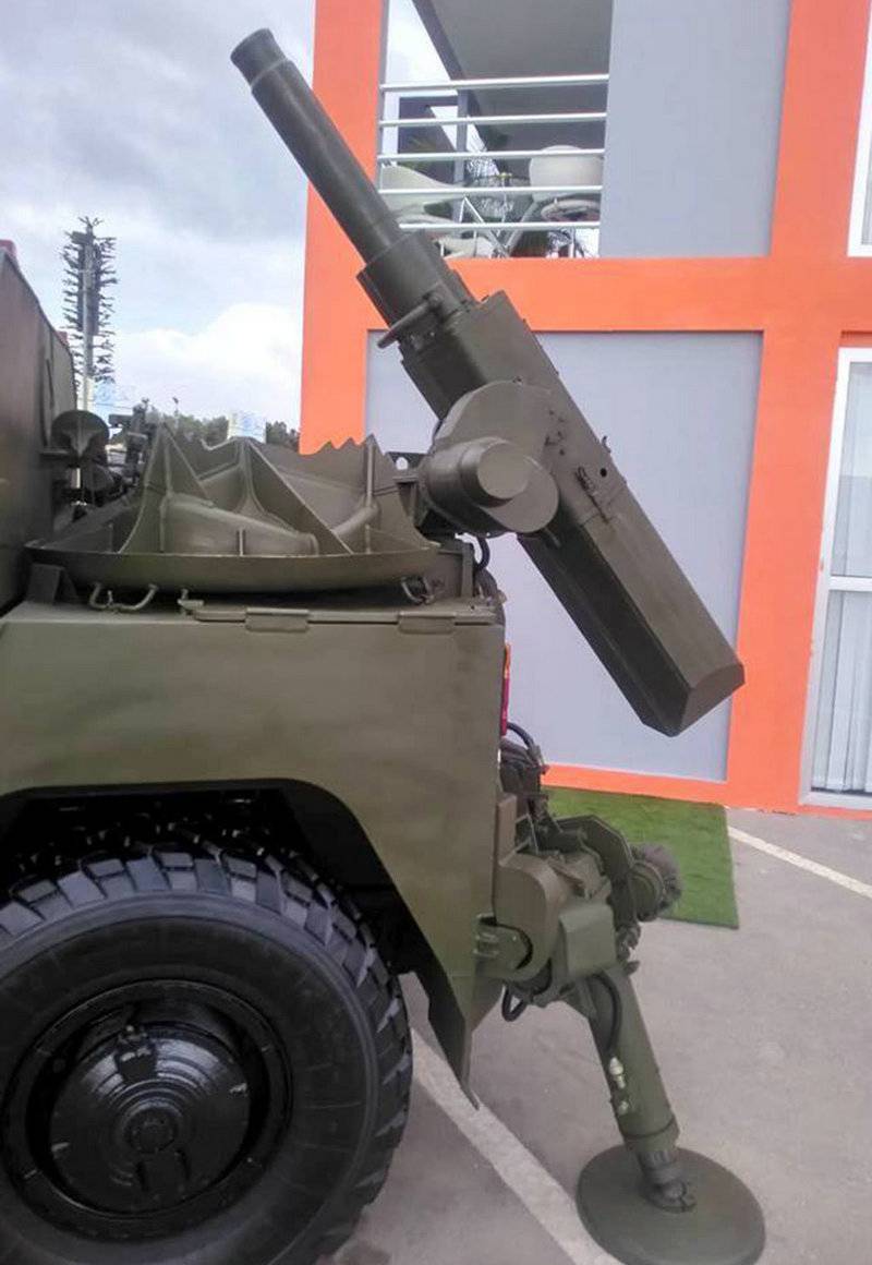 Сани на Тигре. Российская "ВПК" представила бронемашину с миномётом
