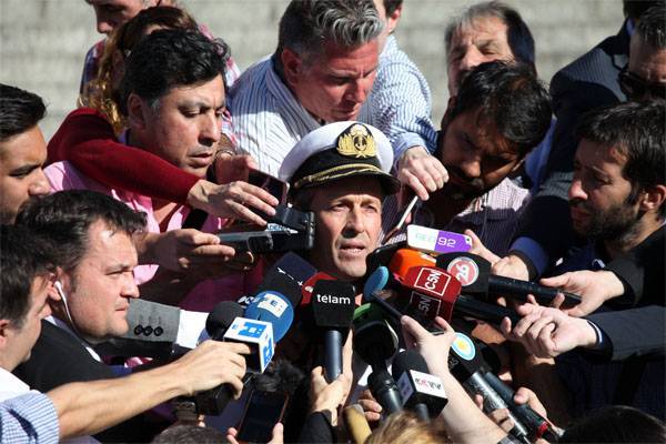 МО Аргентины: Получен важный сигнал при поиске пропавшей ДЭПЛ "Сан-Хуан"