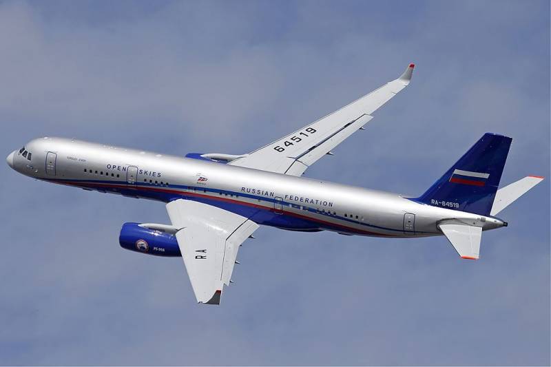 США заблокировали допуск российского самолёта в рамках «открытого неба»