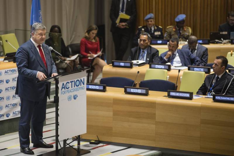 Порошенко в ООН: Введите миротворческую миссию на Донбасс