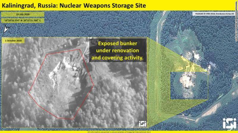 СNN: Россия строит под Калининградом бункеры для ядерного оружия