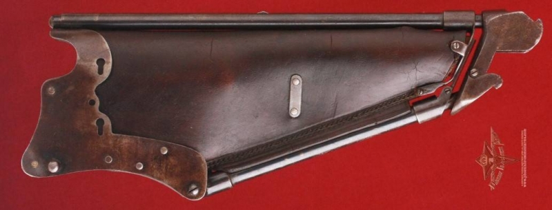 historia de las armas: pistolera-stock Ideal Holster-Stock 
