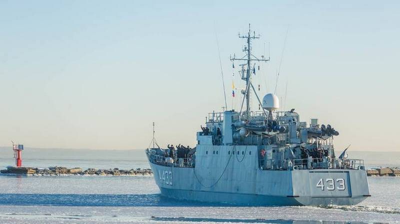 Совместные учения ВМС Эстонии и Финляндии стартовали на Балтике
