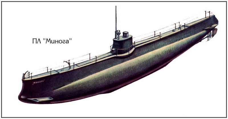 «Mynoha»: the world's first diesel-electric submarine 